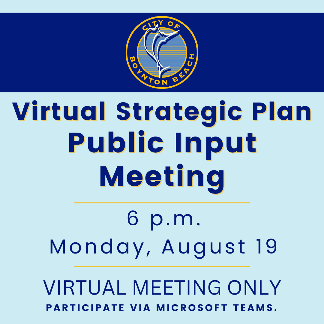 2024 Strategic Plan Meeting Notice