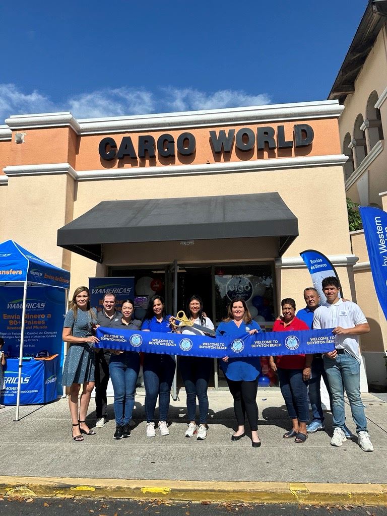 Ribbon Cutting at Cargo World