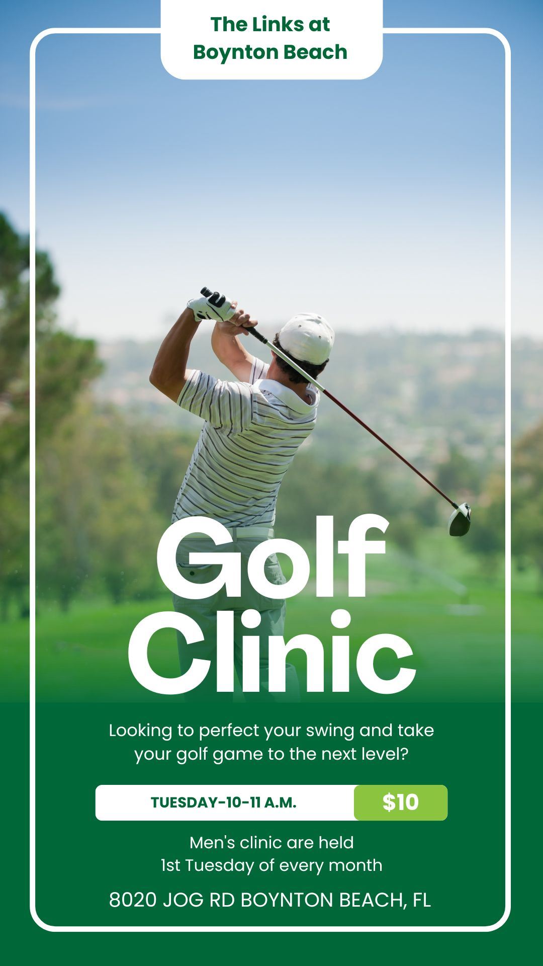 The Links Golf Lesson Instagram Story (1)