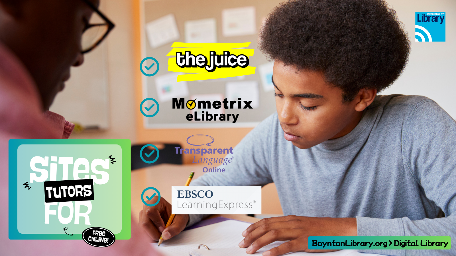 Sites for Tutors_lists logos that academic tutors can use with with their students,