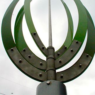 Tree in the Wind Art Piece