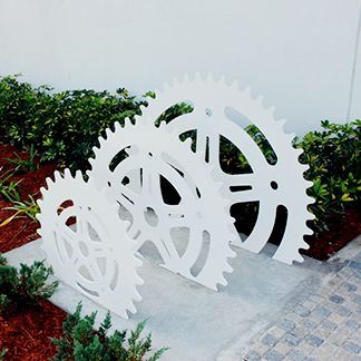 Sproket Explosion Art Piece