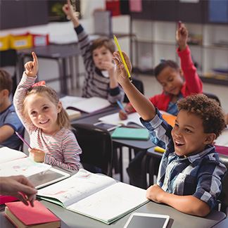 Kids in Classroom