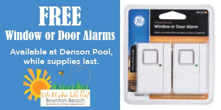Free Door or Window Alarms