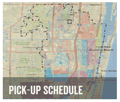 solid waste pick up schedule map Opens in new window